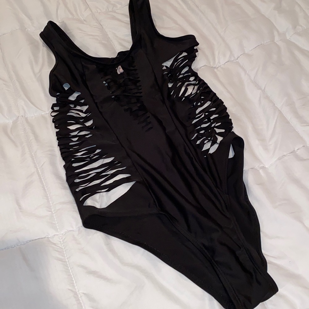 Black one piece